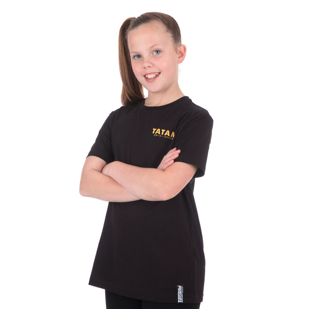 Tatami T-Shirt, Kids, Tiger Style, black, 12-13 J