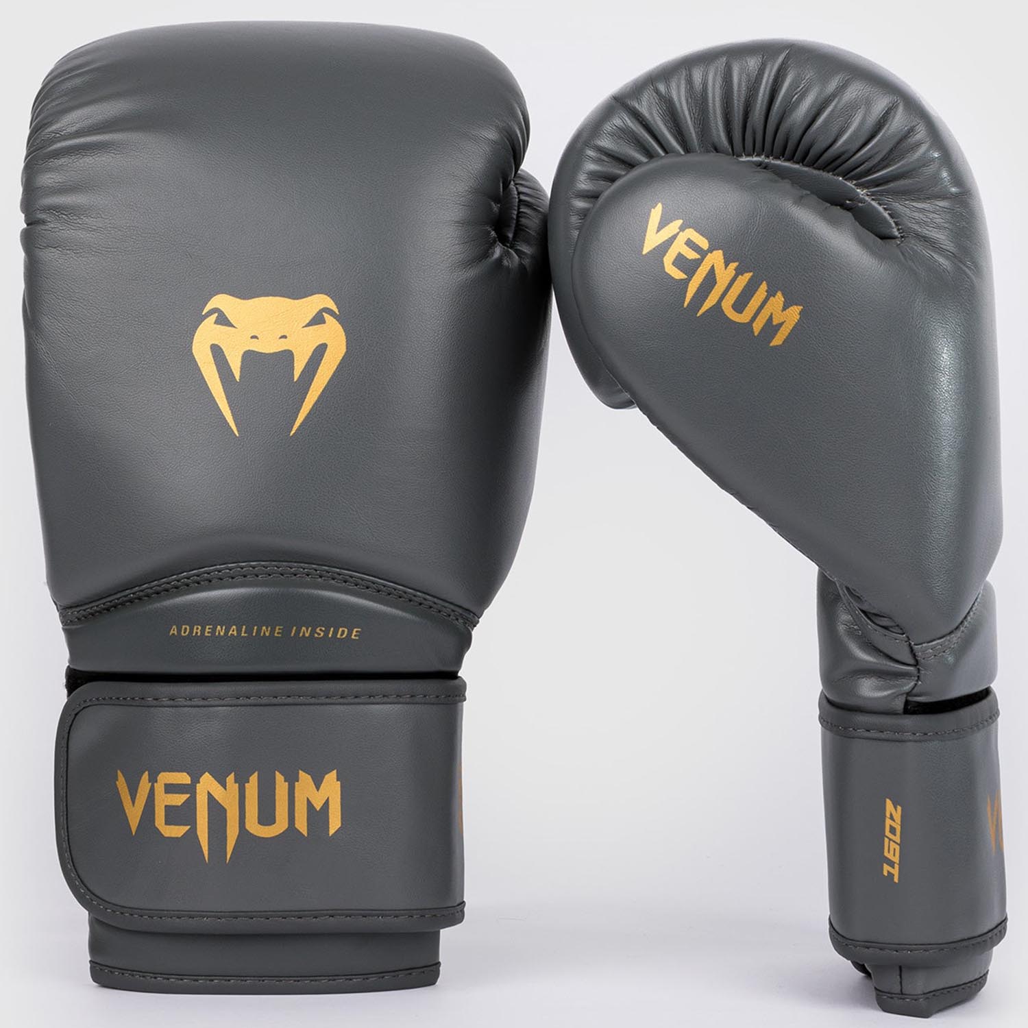 VENUM Boxhandschuhe, Contender 1.5, grau-gold, 16 Oz