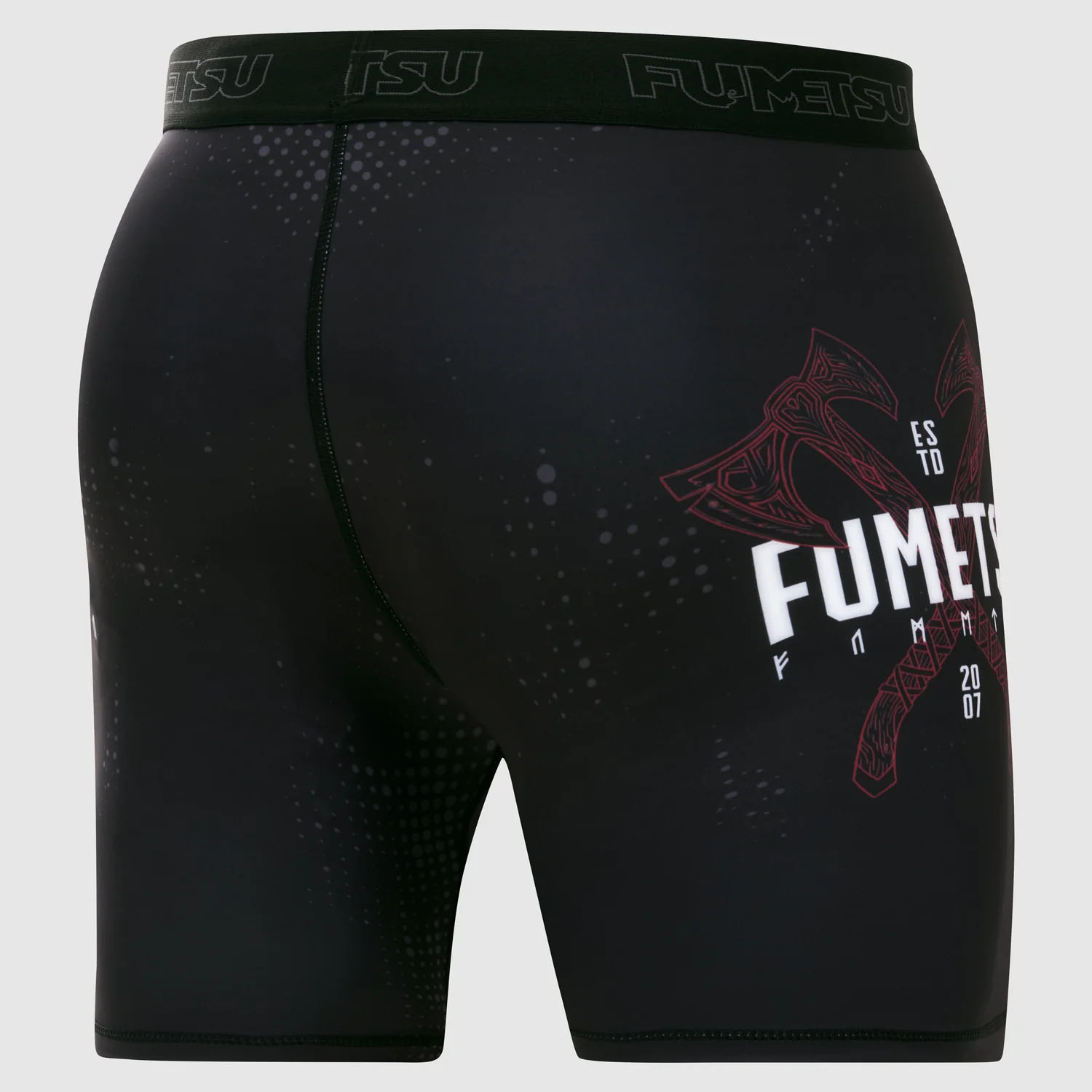 Fumetsu Compression Shorts, Berserker, black-red, XL