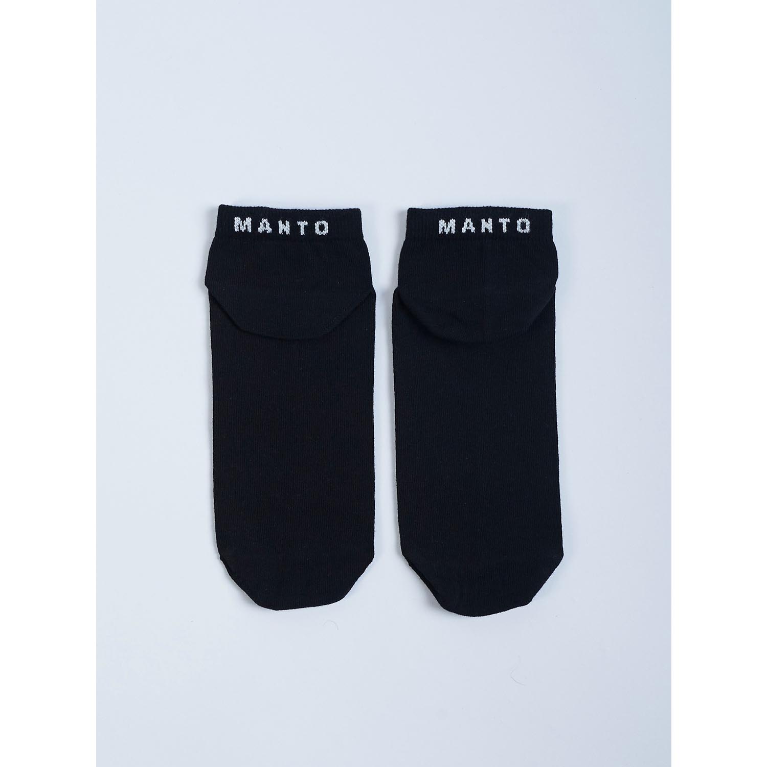 MANTO Socks, Logo, black, M