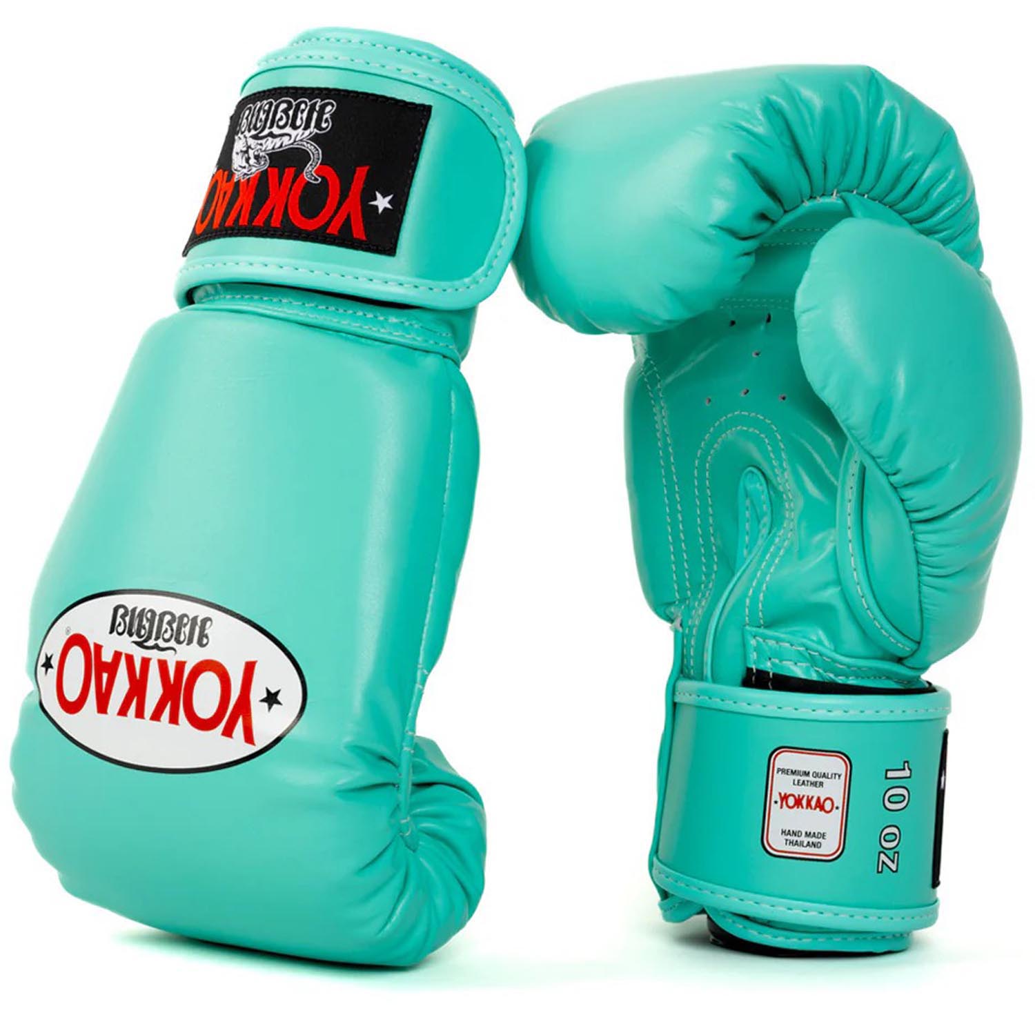 YOKKAO Boxing Gloves, Matrix, mint, 16 Oz