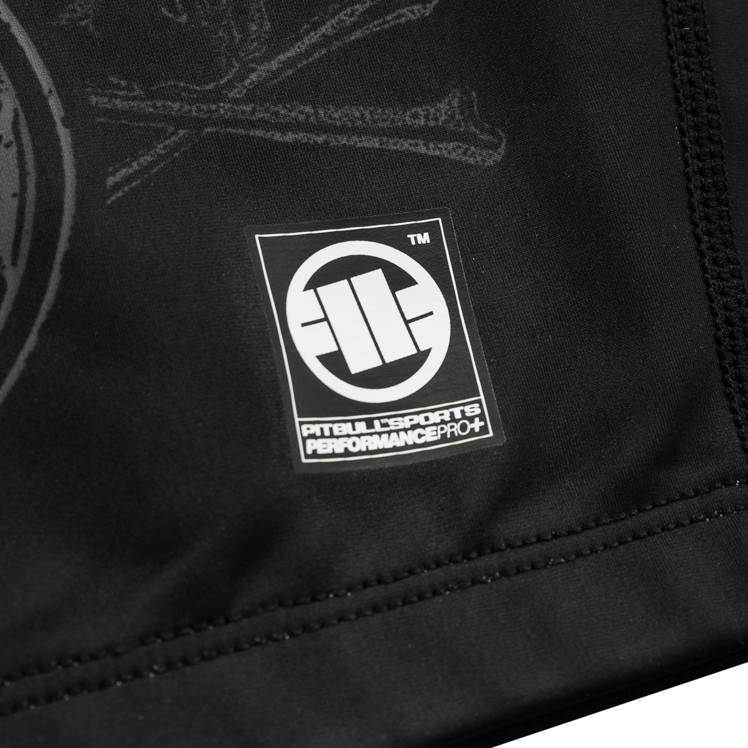 Pit Bull West Coast Rashguard, S/S, Born In 1989, schwarz, XXXL