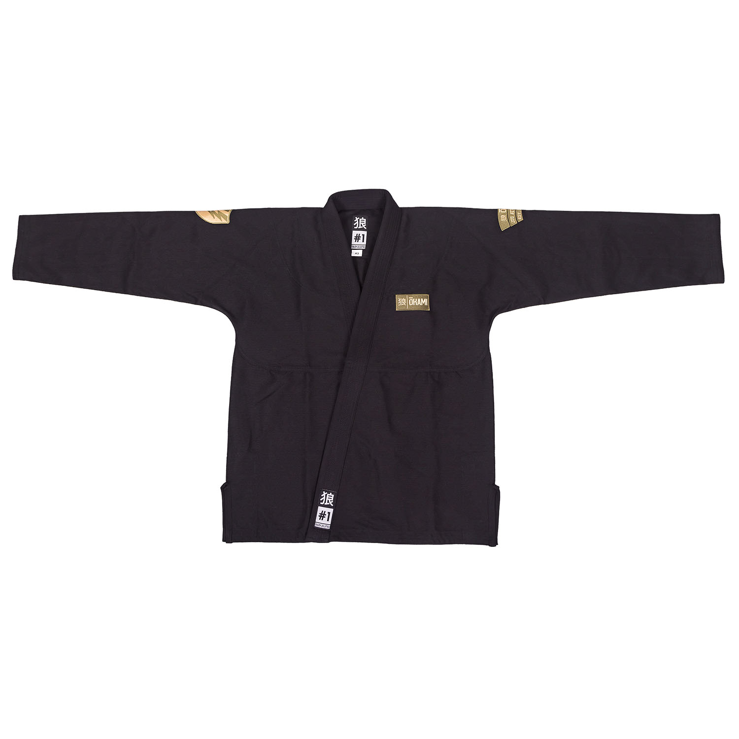 OKAMI BJJ GI, SAS Nextgen Limited, schwarz, A2