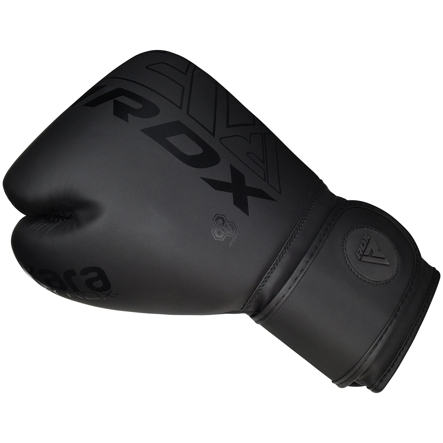RDX Boxhandschuhe, Kara Series F6, schwarz-matt, 10 Oz