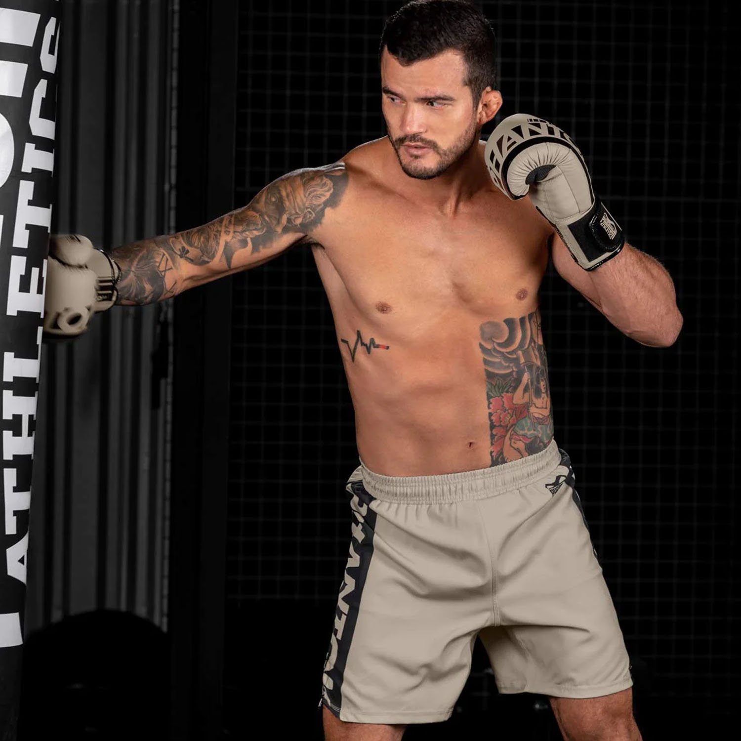 Phantom Athletics MMA Fight Shorts, Evo Apex, sand, S