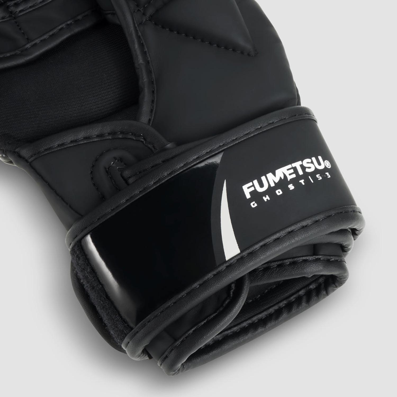 Fumetsu MMA Sparring Handschuhe, Ghost S3, weiß-schwarz-grau, L/XL