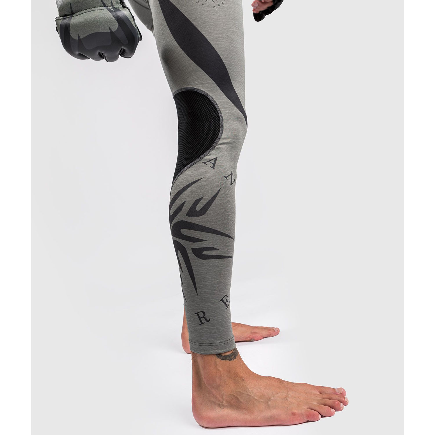 VENUM Compression Pants, Stone, grau, XXL