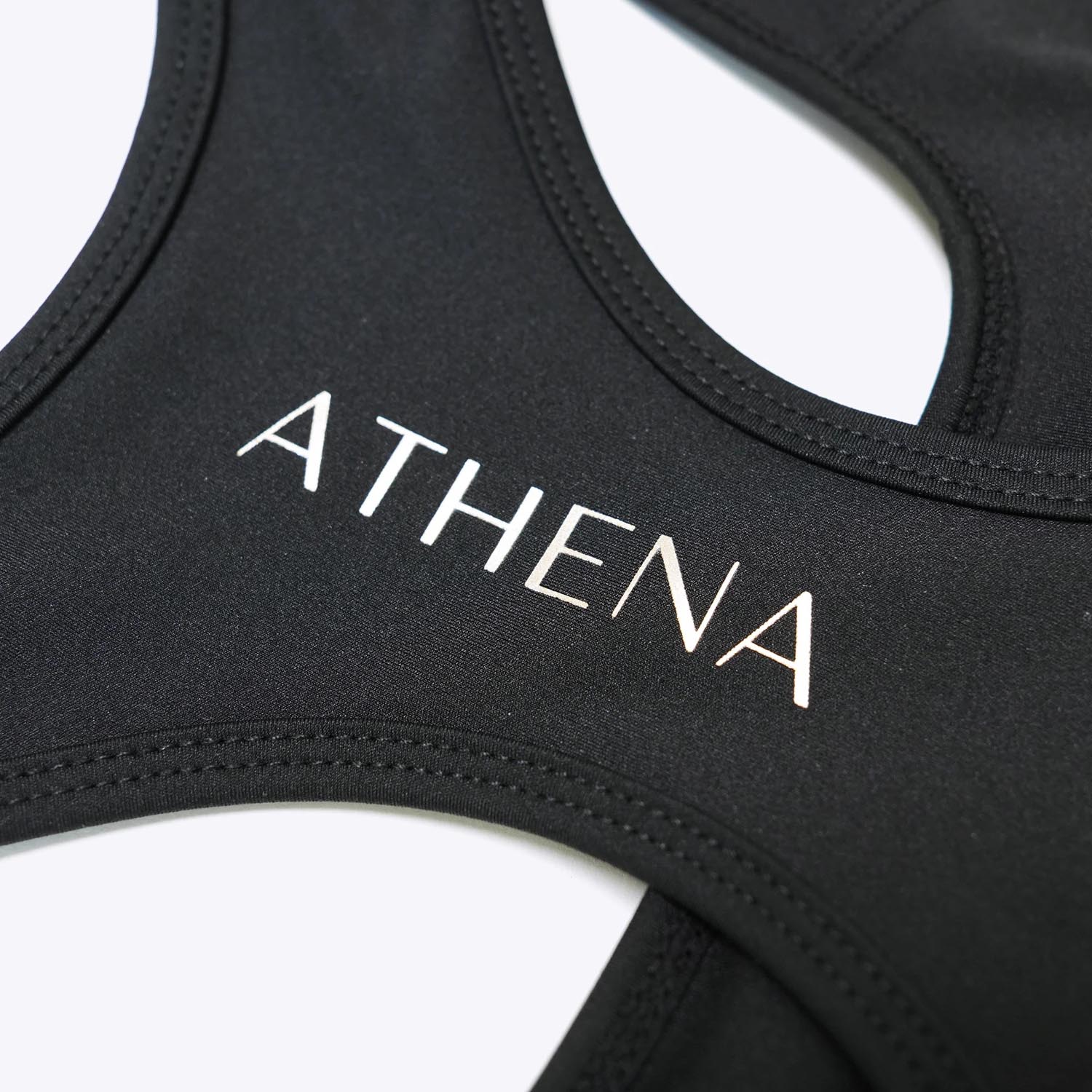 ATHENA Crop Top, Women, Built-In Bra, Diana, black, XL