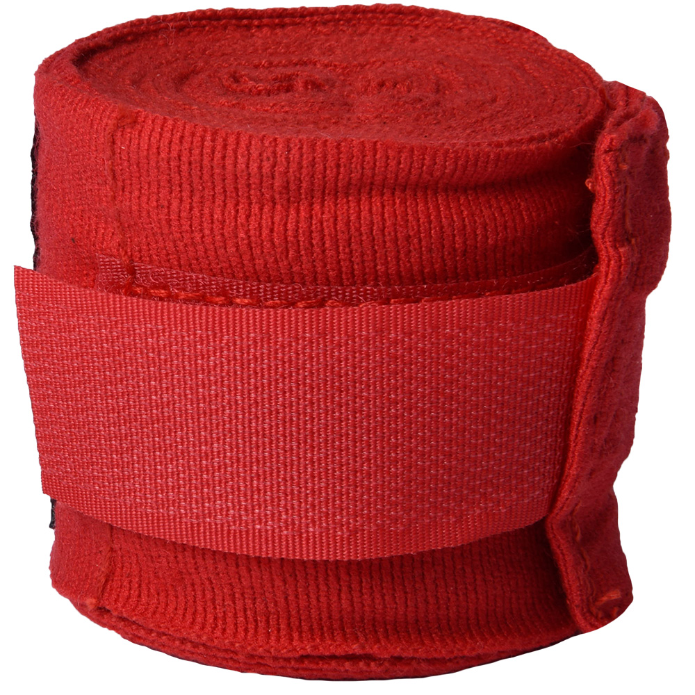 8 WEAPONS Hand Wraps, semi-elastic, 3.5 m, red