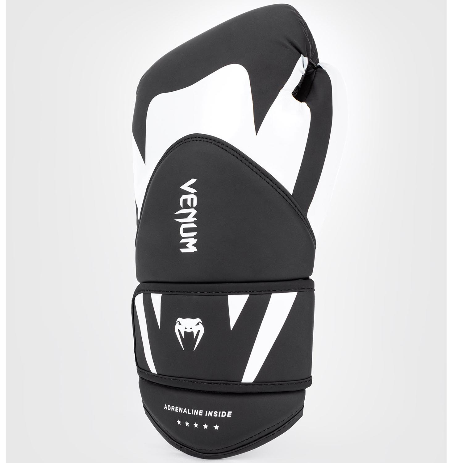 VENUM Boxing Gloves, Challenger 4.0, black-white, 16 Oz