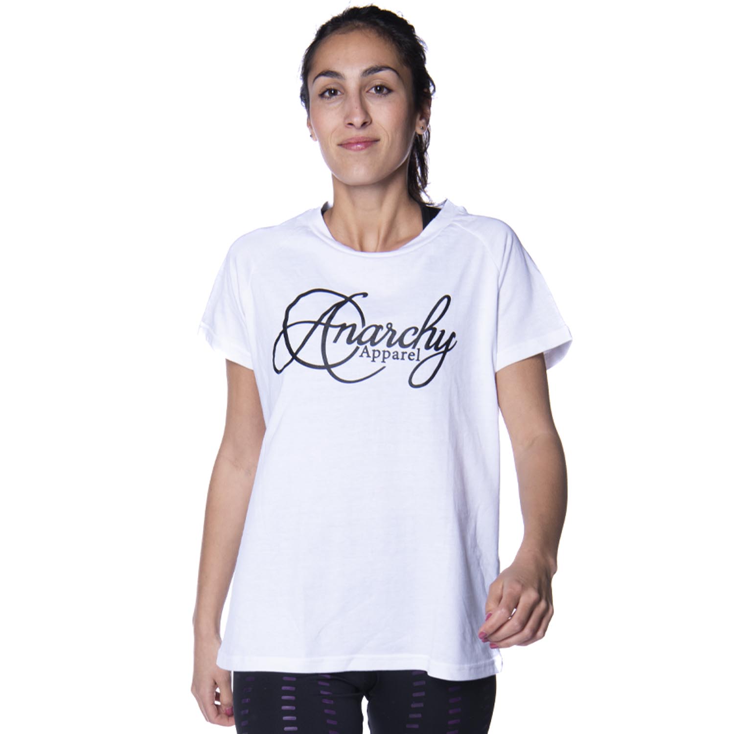 Anarchy Apparel T-Shirt, Raglan Corpus, white, S
