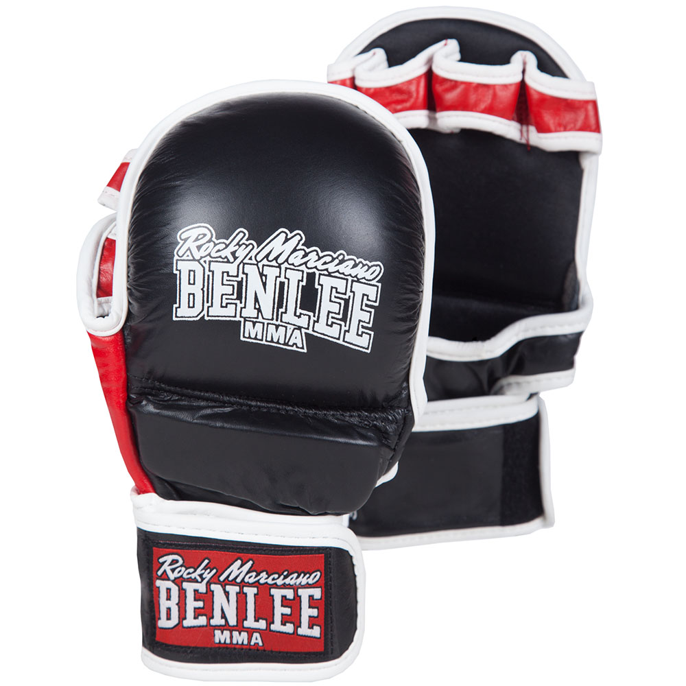 BENLEE MMA Sparring Handschuhe, Striker, schwarz, S/M
