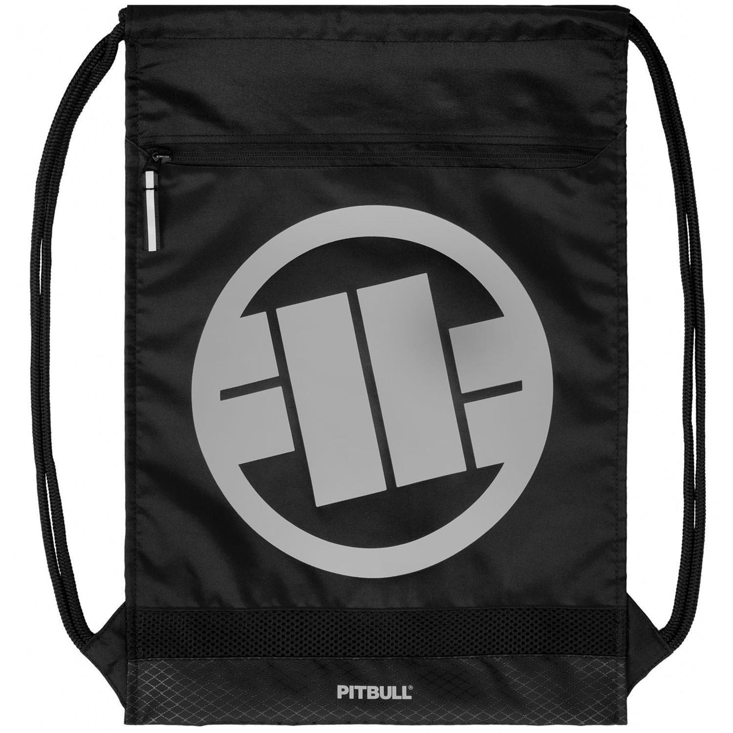 Pit Bull West Coast Gym Sack, Logo 2, schwarz