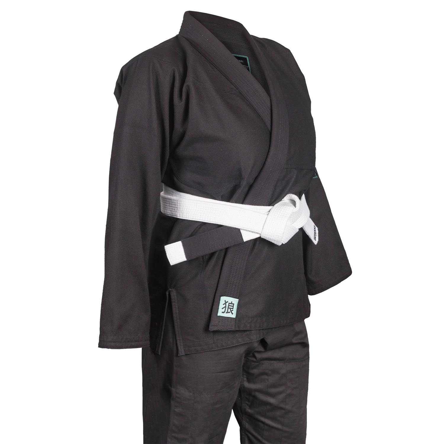 OKAMI BJJ GI, Women, Hajimari, black, F3