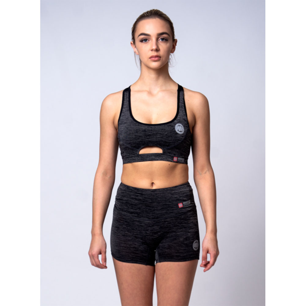 Pit Bull West Coast Sports Bra, Women, Performance Pro, grey, XS