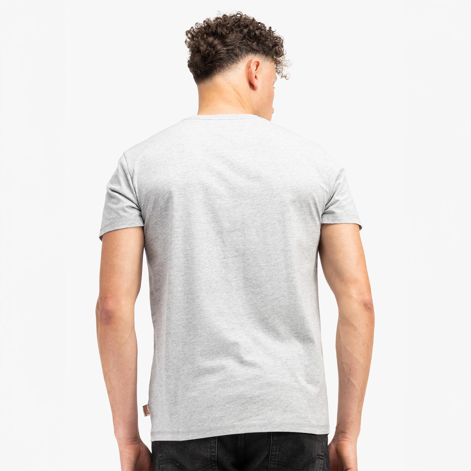 Lonsdale T-Shirt, Colsbrook, grau-navy, XXL