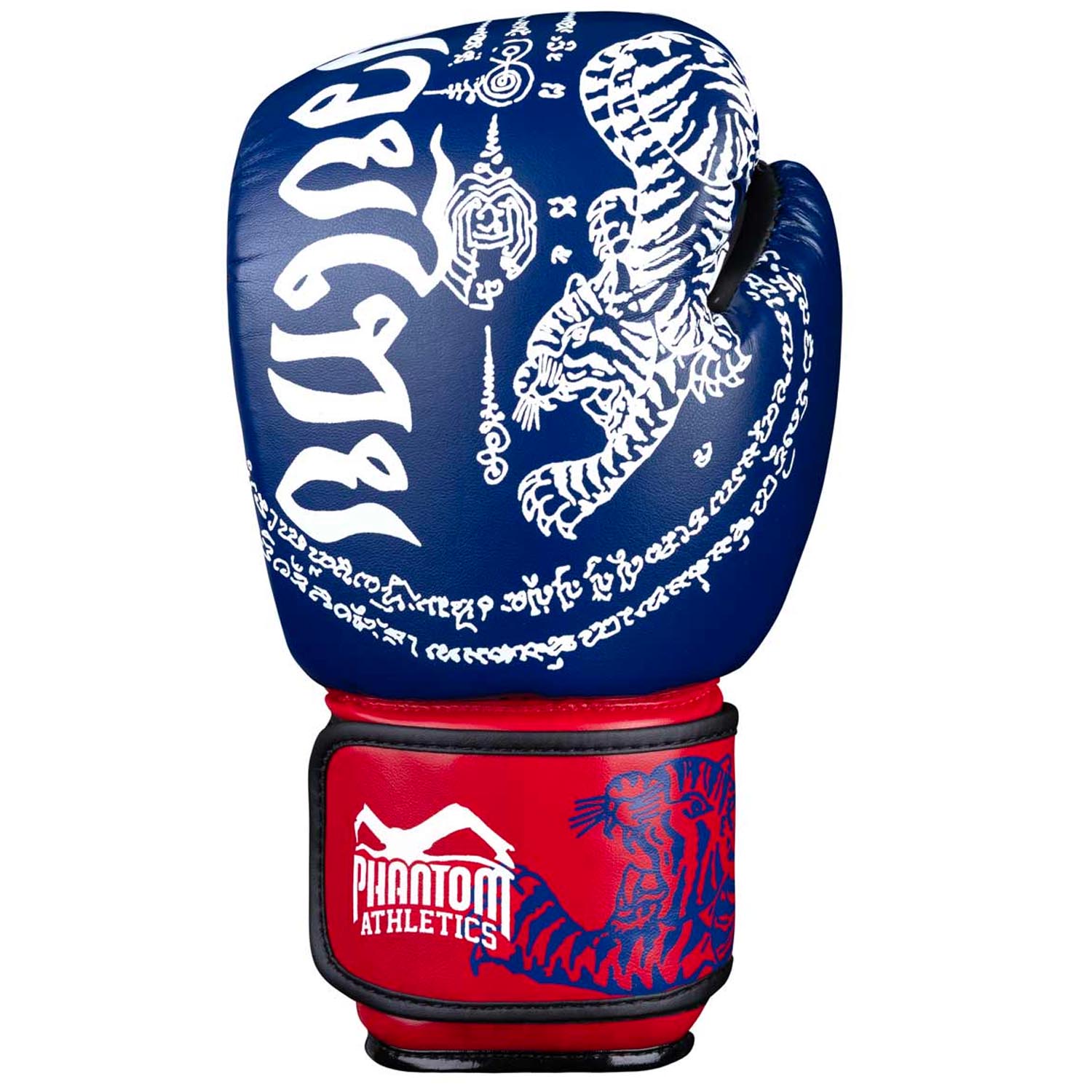 Phantom Athletics Boxhandschuhe, Muay Thai, blau-rot, 16 Oz