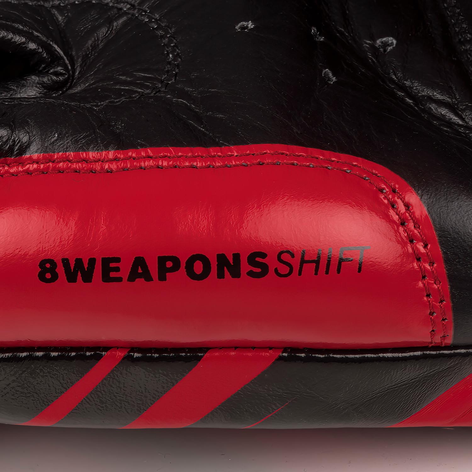 8 WEAPONS Boxing Gloves, Shift Competition, red-black, 10 Oz