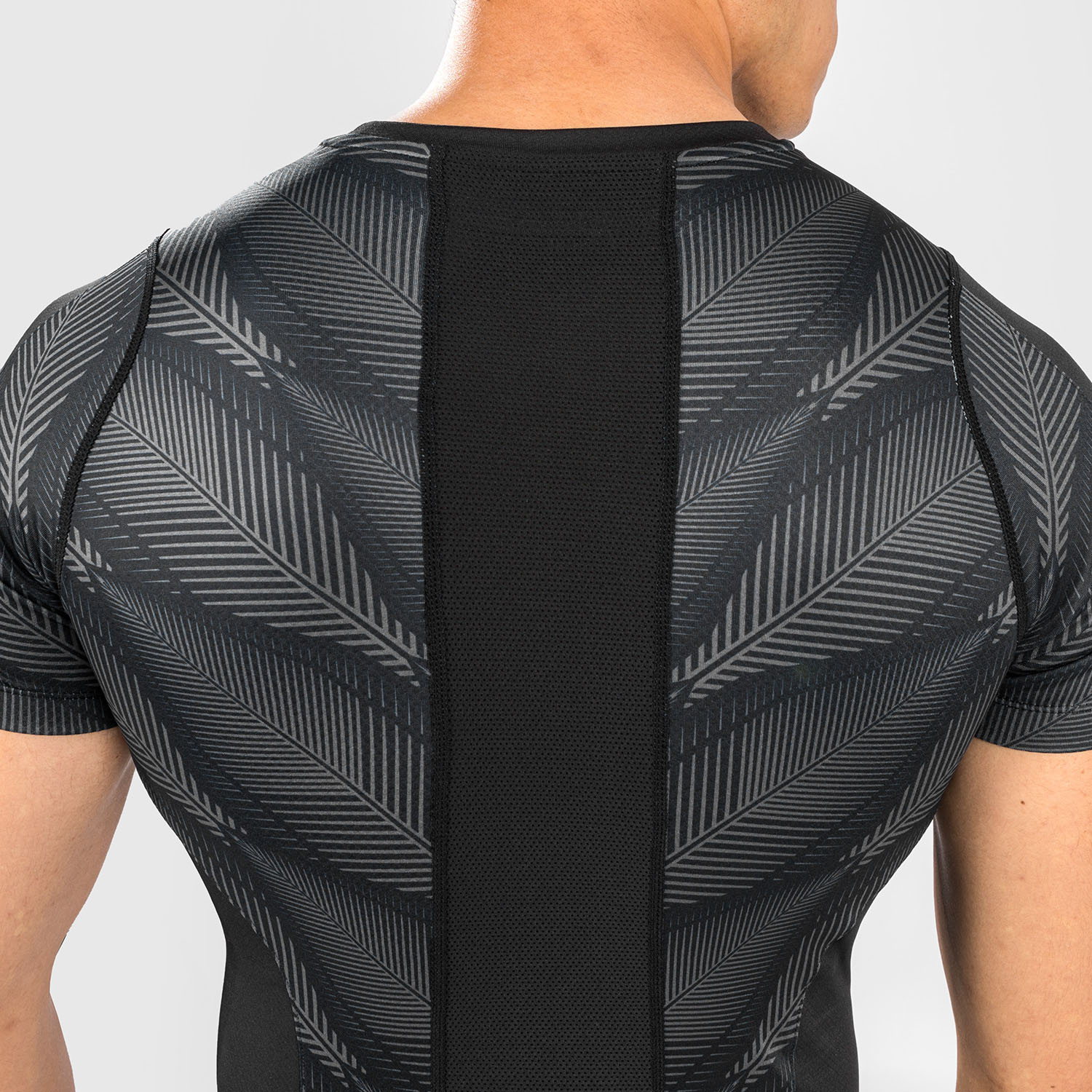 VENUM Rashguard, S/S, Phantom, black-red, XL
