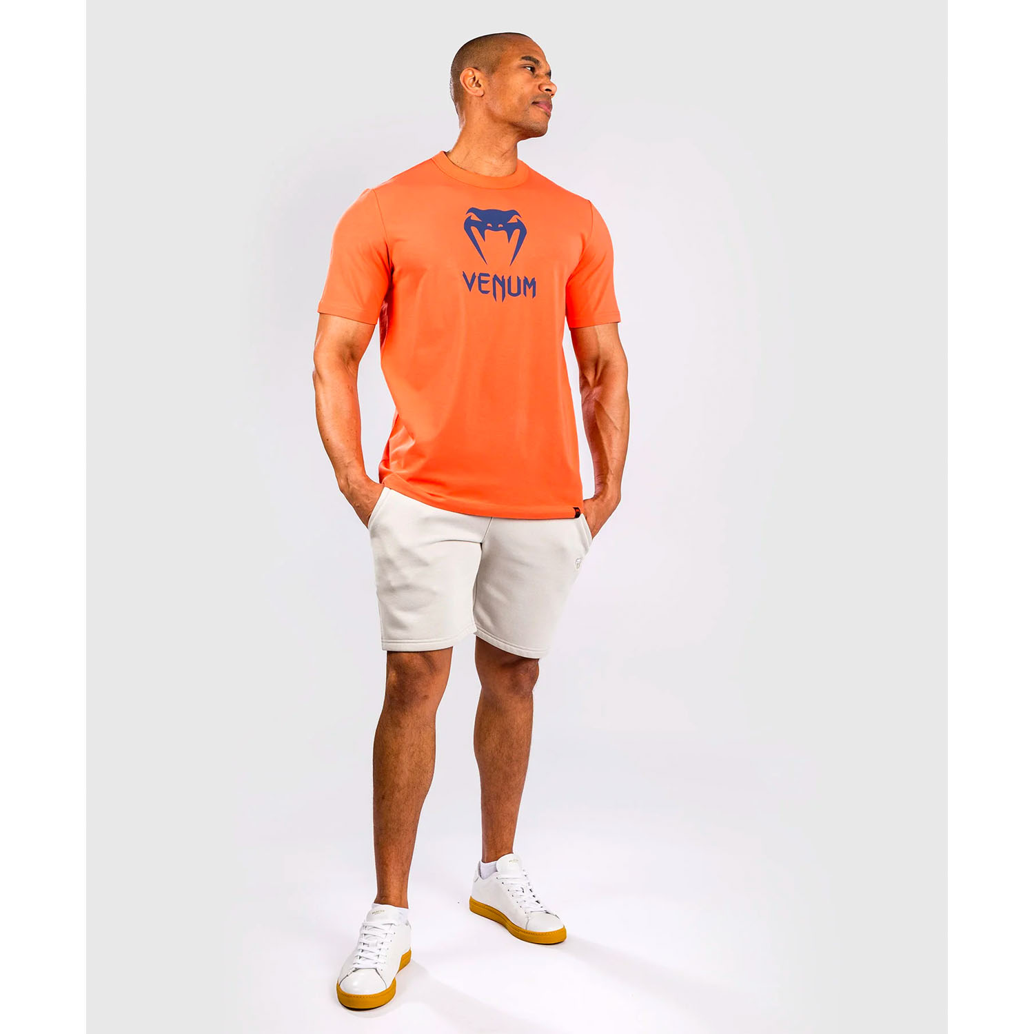 VENUM T-Shirt, Classic, orange-navy, L