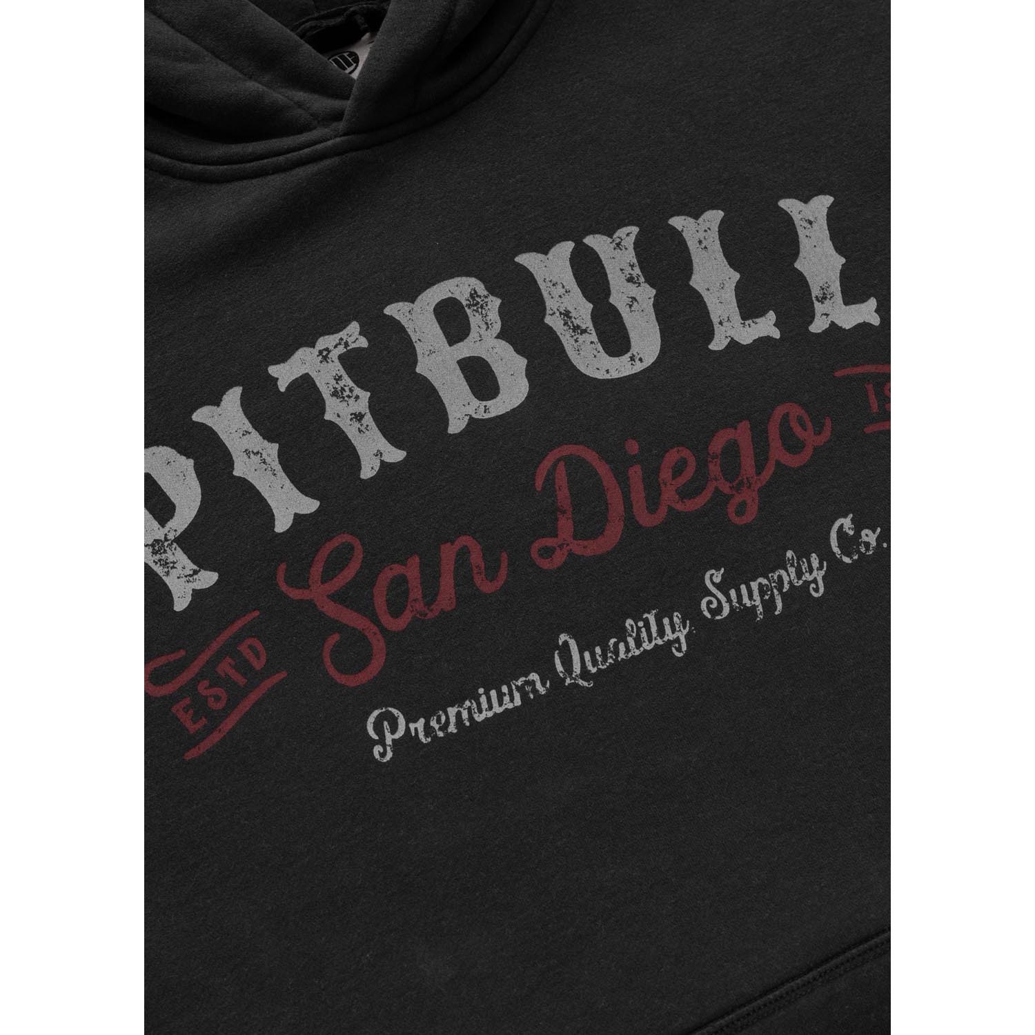Pit Bull West Coast Hoody, Strength And Respect, grey, XXXL