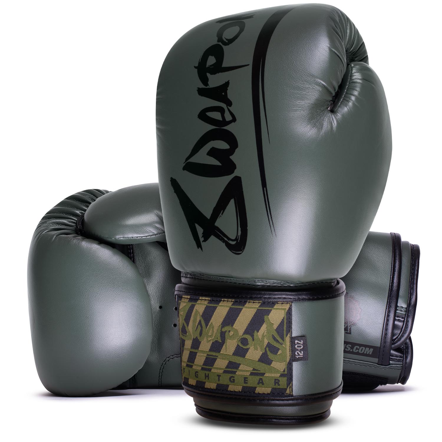 8 WEAPONS Boxhandschuhe, Unlimited 2.0, olive-schwarz, 10 Oz