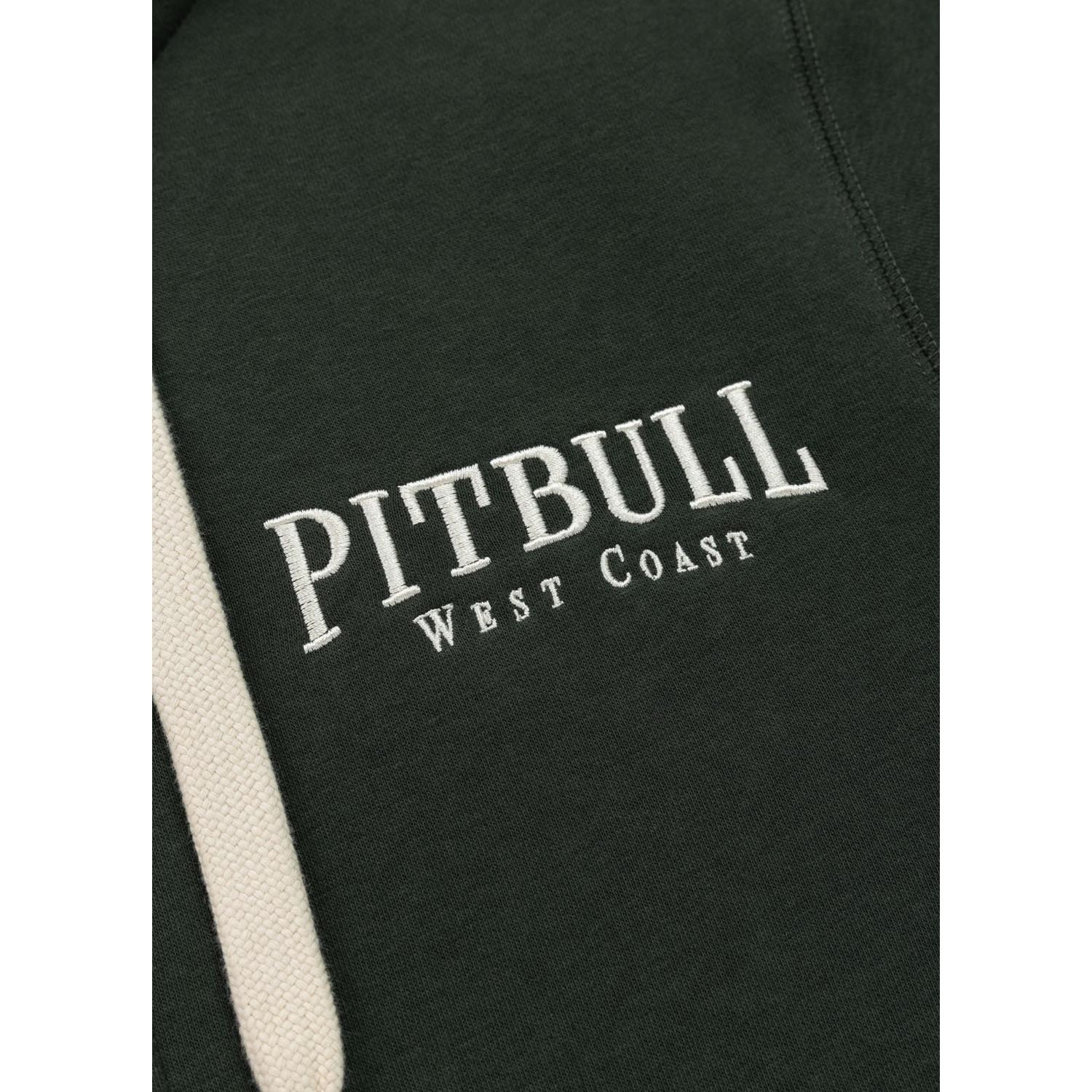 Pit Bull West Coast Zip Hoody, Ruffin Detroit, green, M