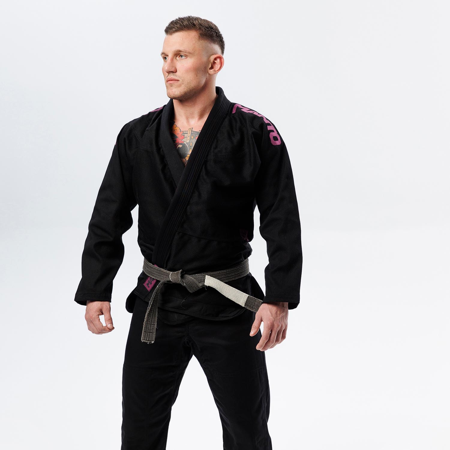 MANTO BJJ GI, X5, schwarz-lila, A1L