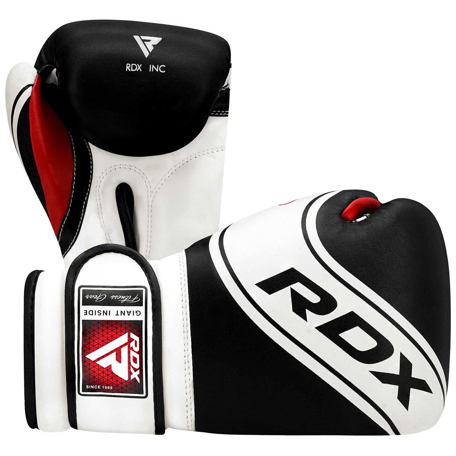 RDX Boxing Gloves, Kinder, 4B, black-white, 4 Oz