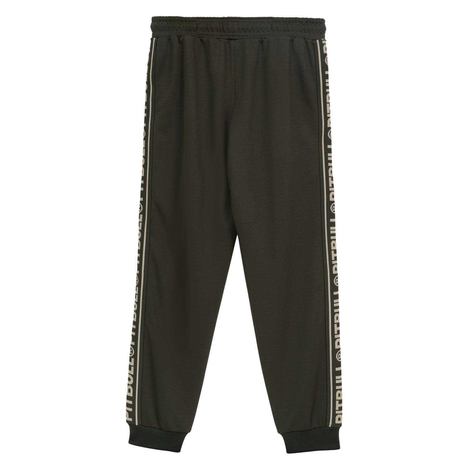 Pit Bull West Coast Jogging Pants, Tape Logo, olive, S