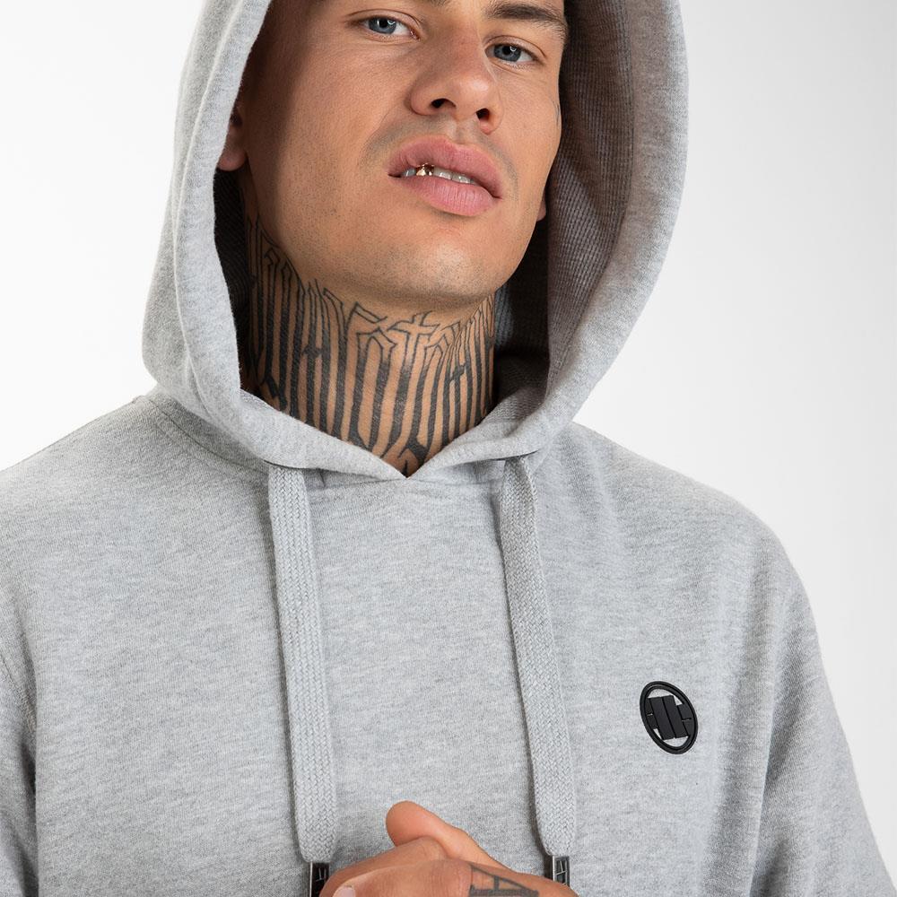 Pit Bull West Coast Hoody, Small Logo 21, grey, XXL