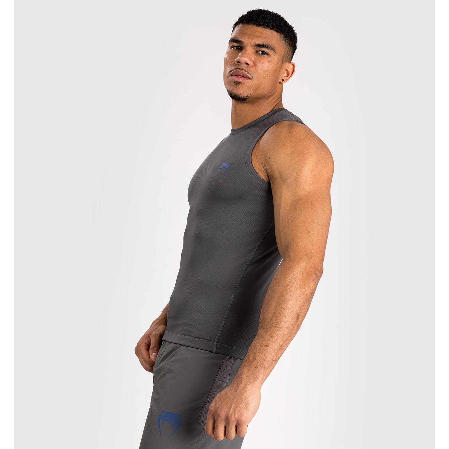 VENUM Rashguard, Sleeveless, Contender, grey, XXL