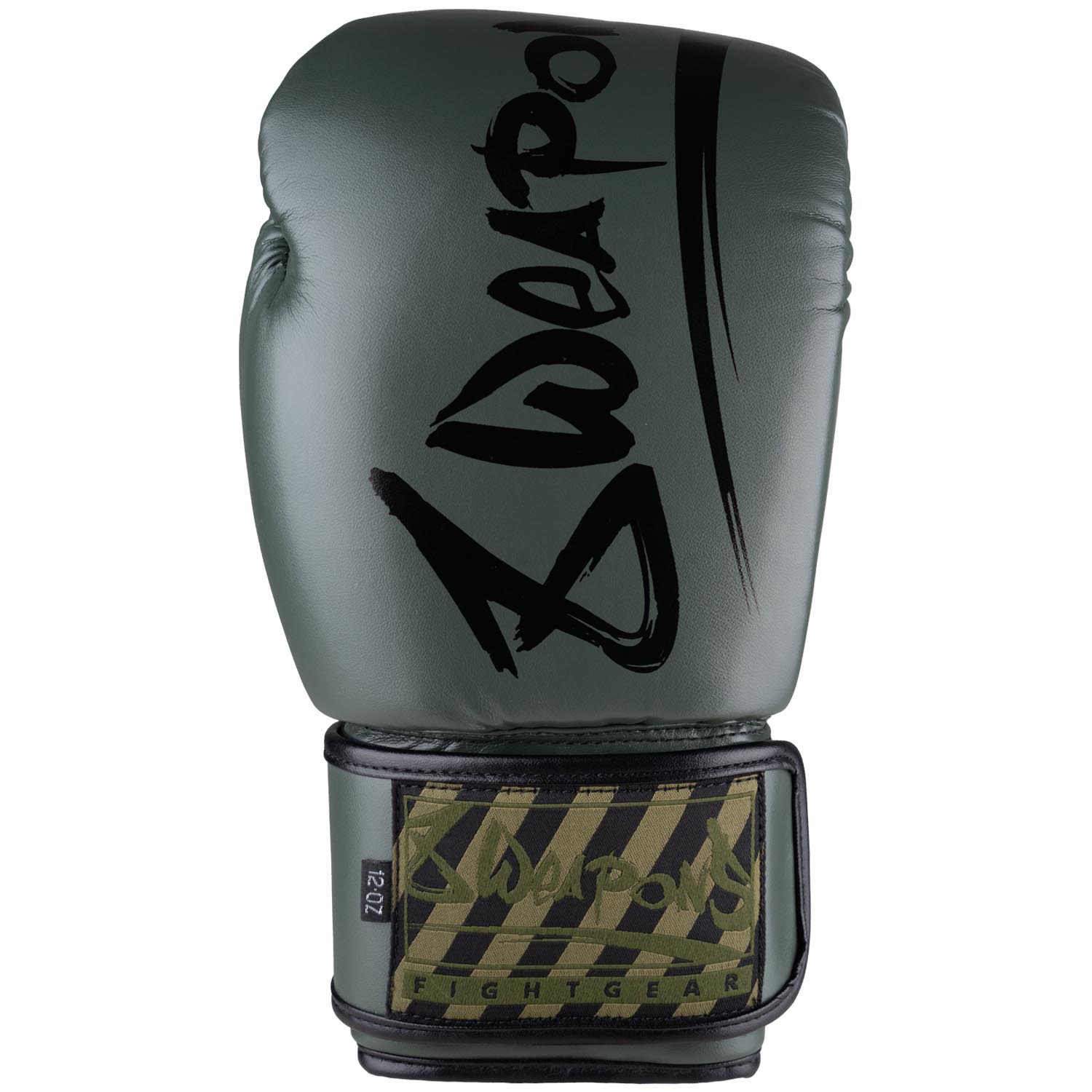 8 WEAPONS Boxhandschuhe, Unlimited 2.0, olive-schwarz, 10 Oz