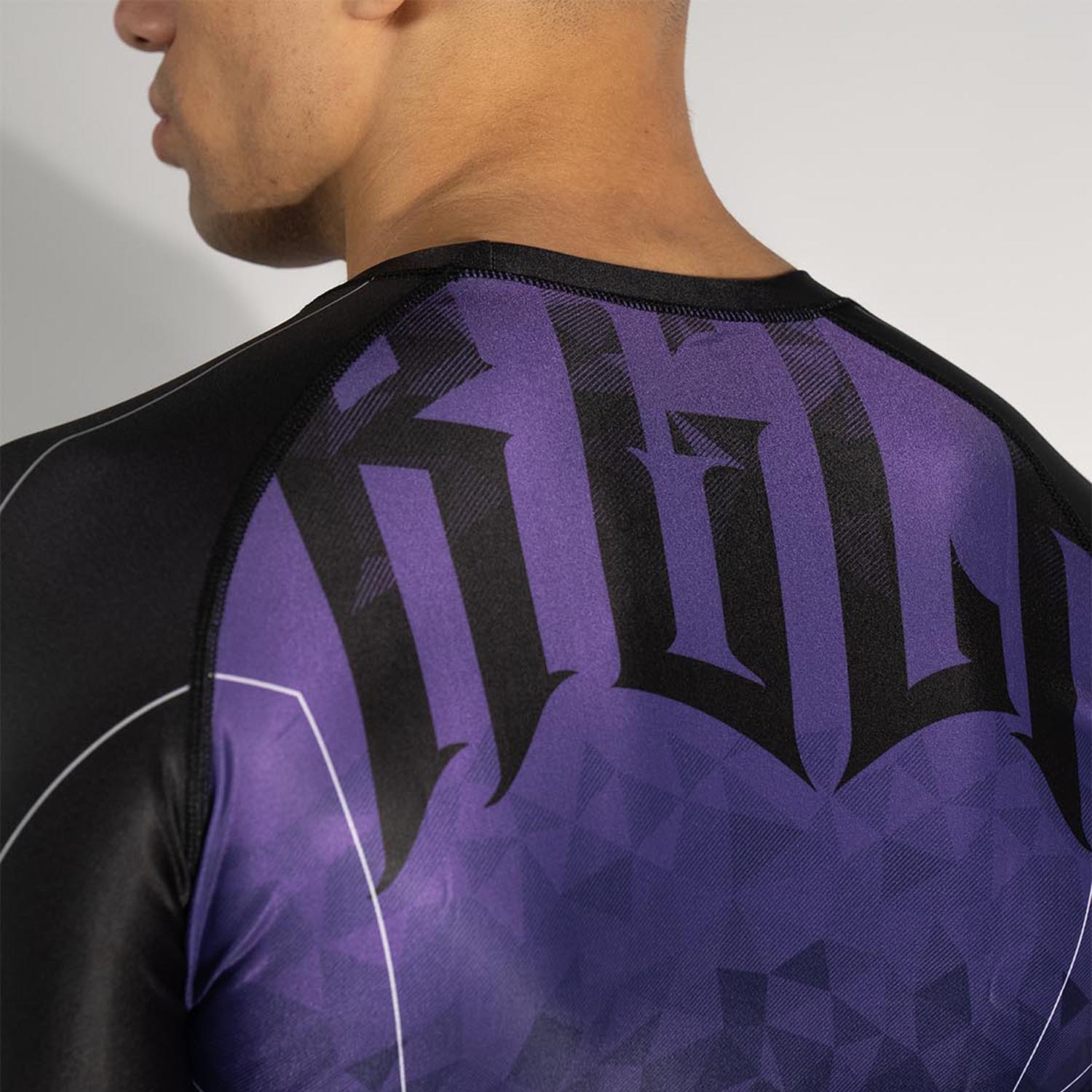 RINGLIFE Rashguard L/S - Transition black-purple S
