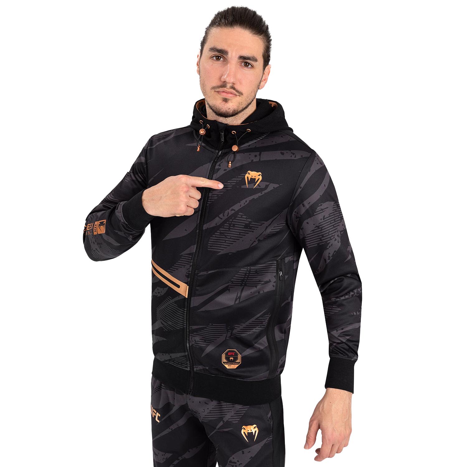 VENUM Zip Hoody, UFC Fight Week, Adrenaline, urban camo, M