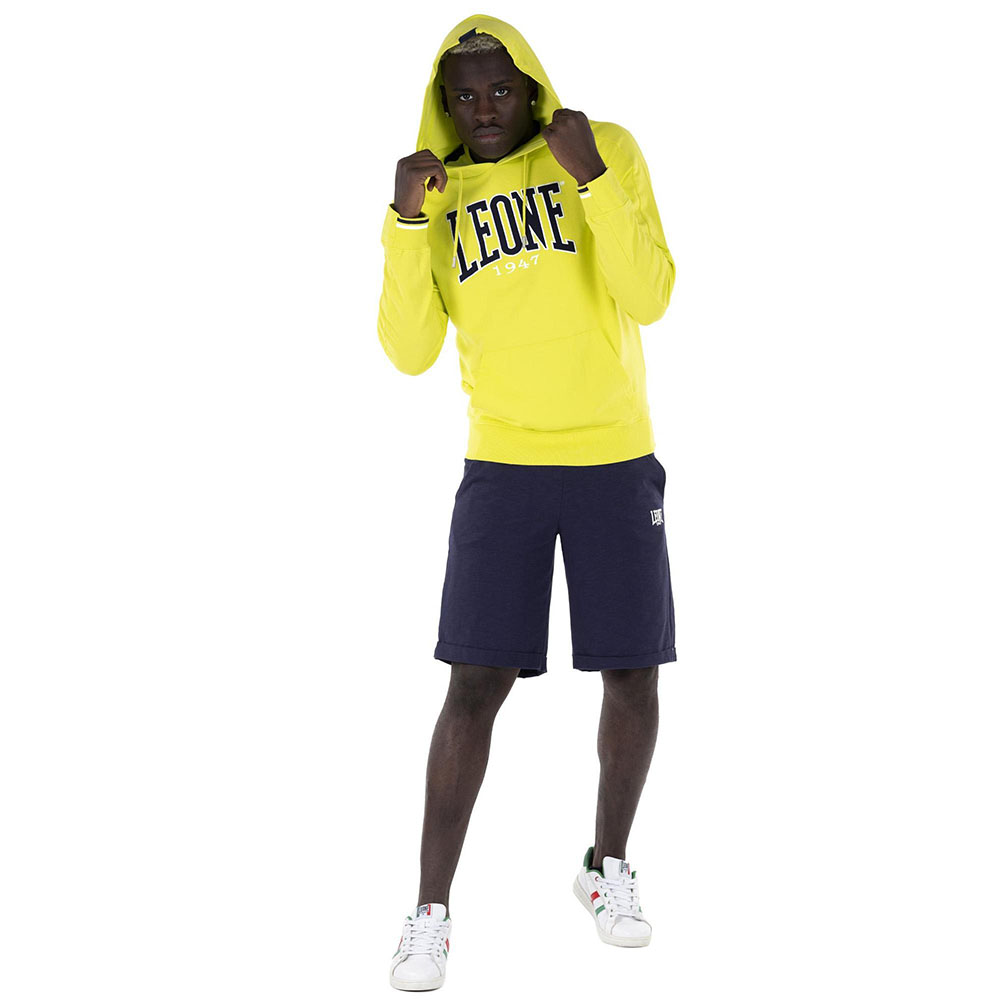 LEONE Hoody, Sporty, neon yellow, L