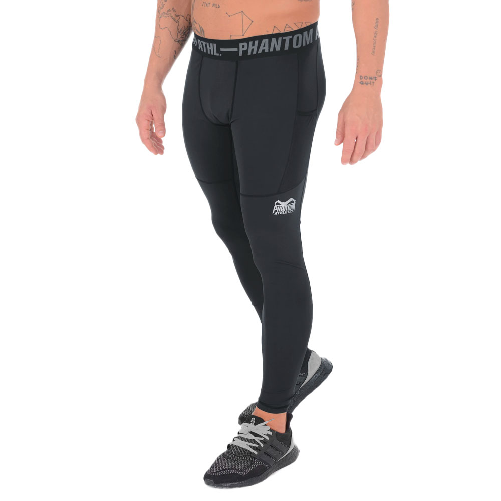 Phantom Atheltics Compression Pants, Tactic, black, S