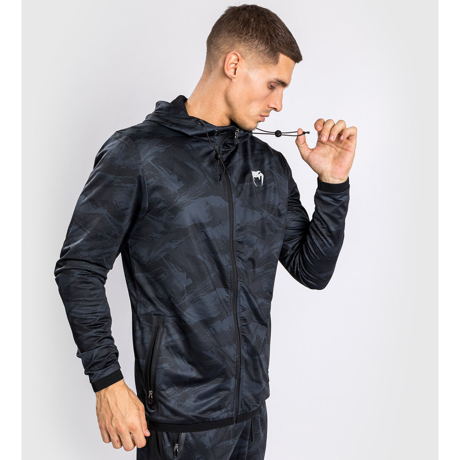 VENUM Zip Hoody, Electron 3, black, XXL