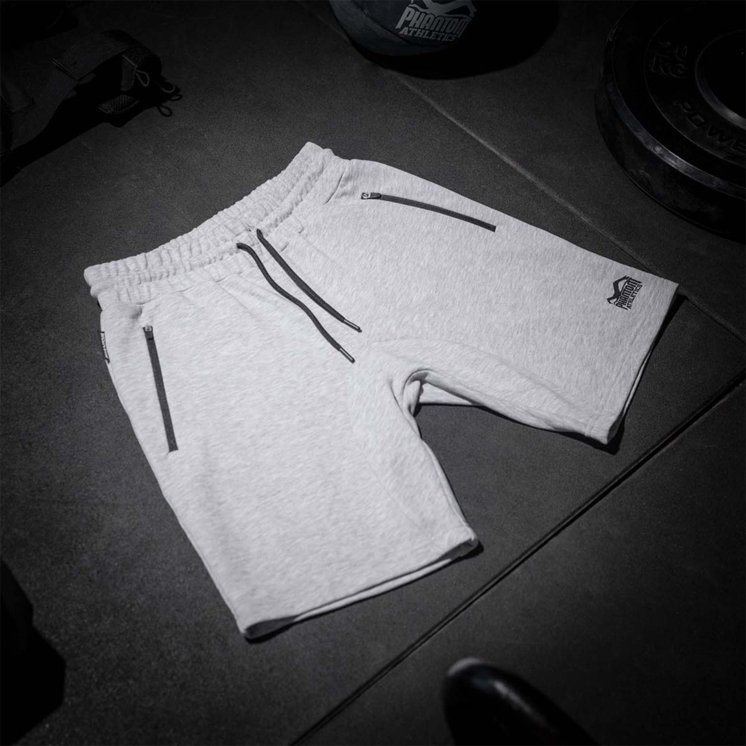Phantom Athletics Fitness Shorts, Elite, grey, XL