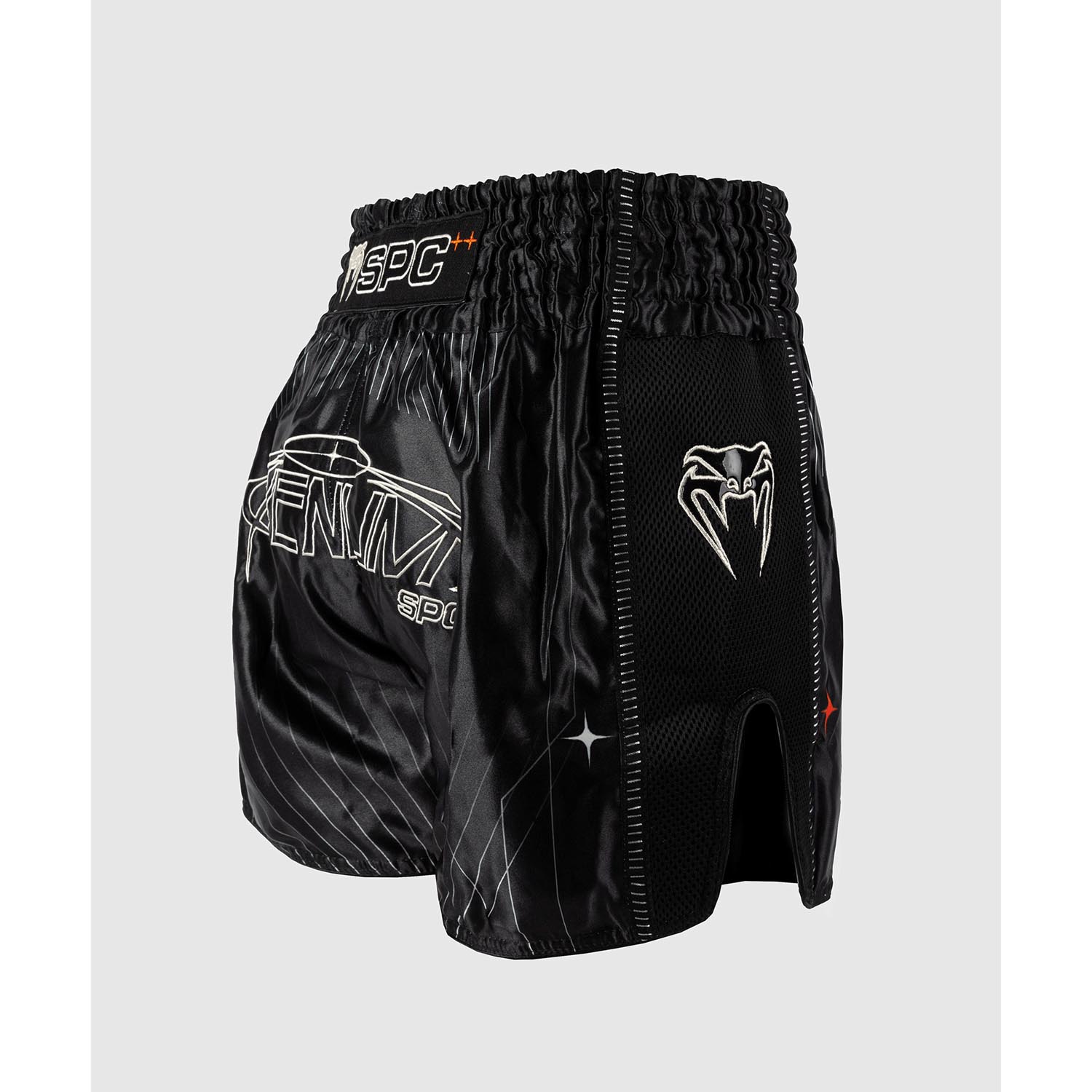 VENUM Muay Thai Shorts, Eclipse, black-ivory, XXL