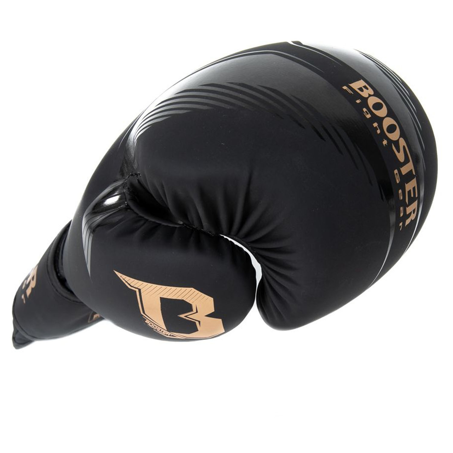 Booster Boxing Gloves, Bangkok Series 1, black, 10 Oz