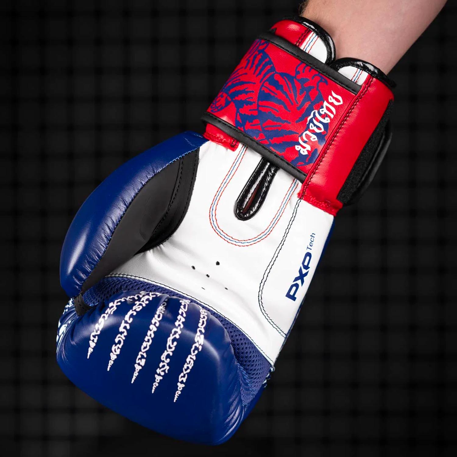 Phantom Athletics Boxhandschuhe, Muay Thai, blau-rot, 16 Oz