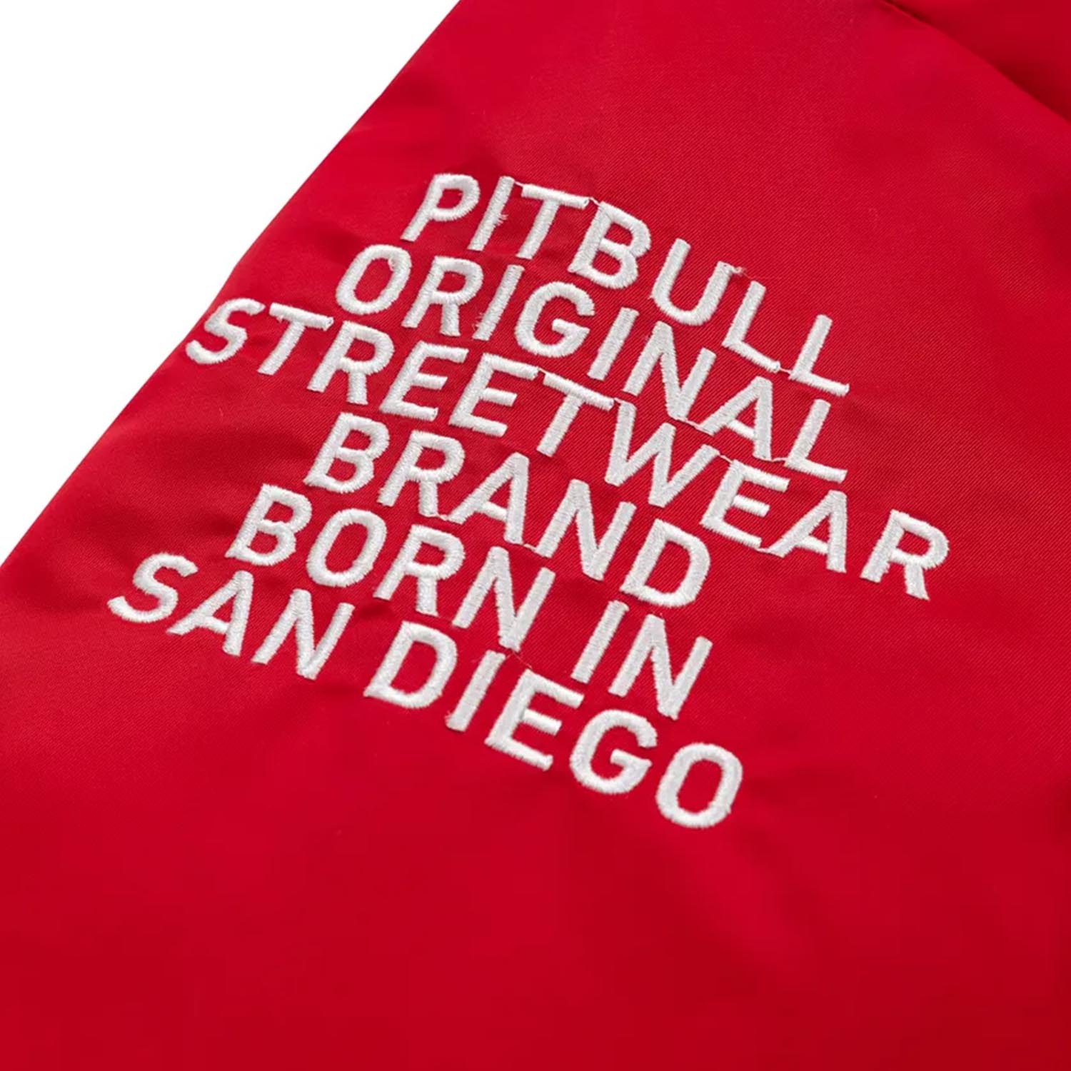 Pit Bull West Coast, Jacket, Seabridge Varsity, red, S