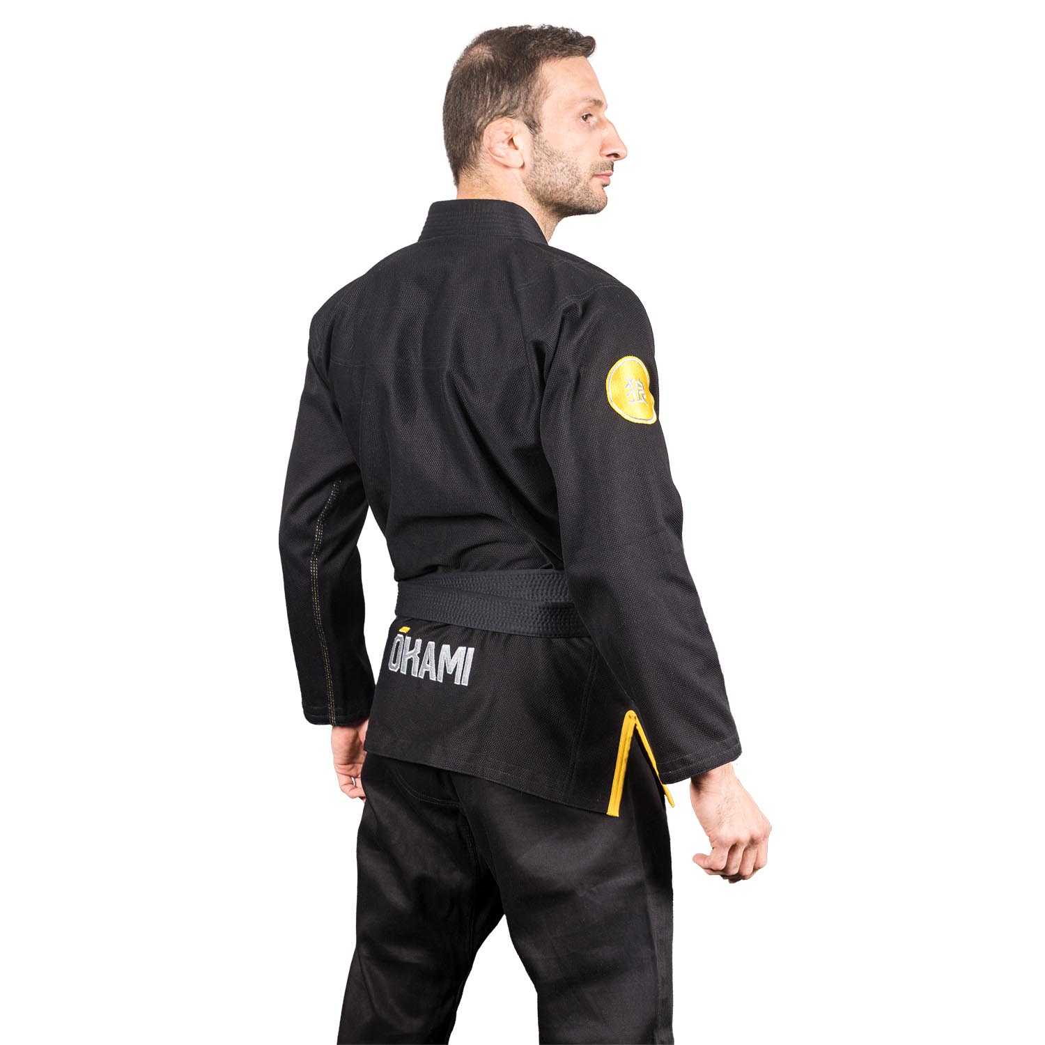 OKAMI BJJ GI, Competition Team V2, black, A3L