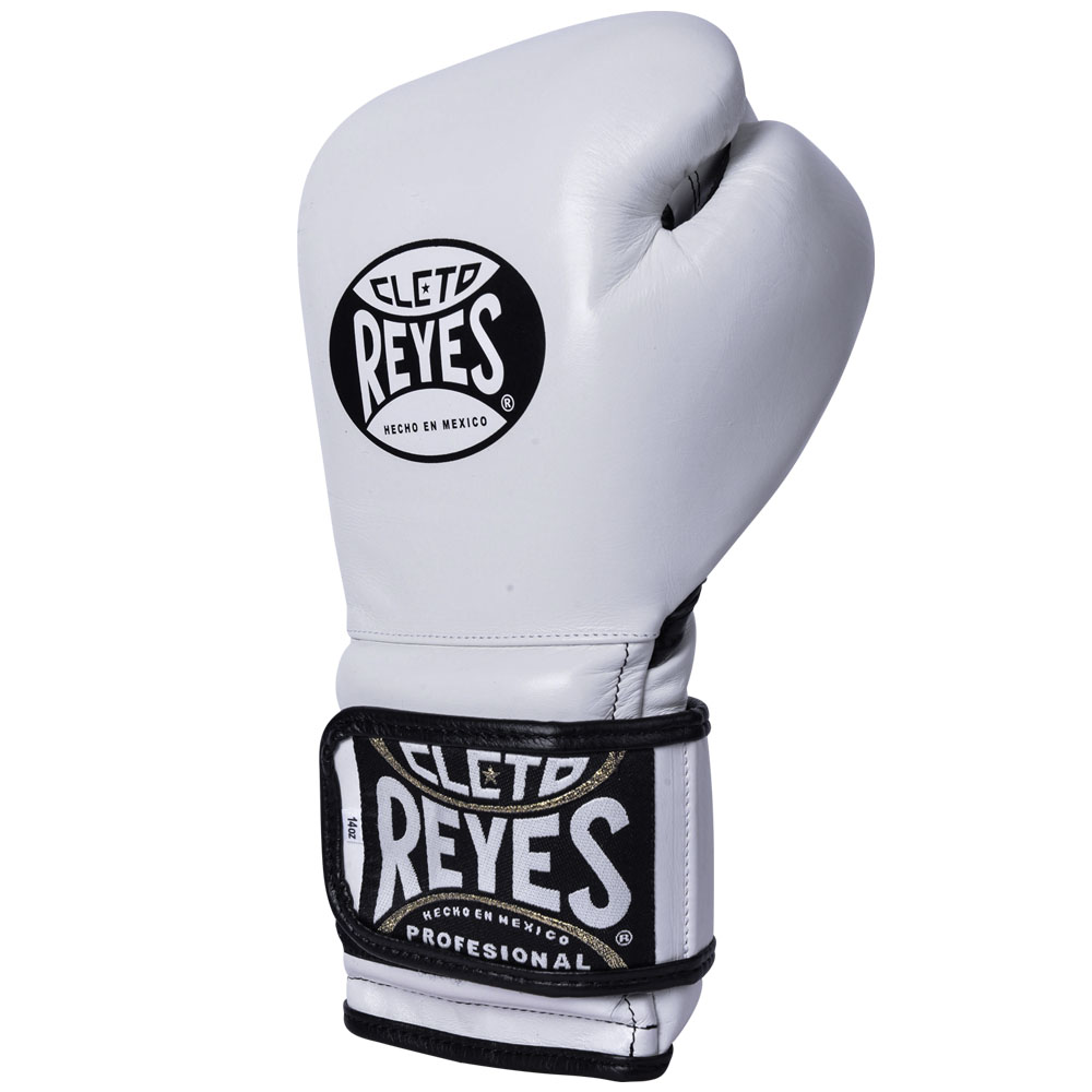 Cleto Reyes Boxhandschuhe, Klett Sparring, weiß, 16 Oz