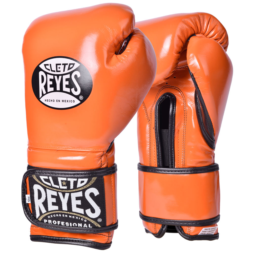 Cleto Reyes Boxhandschuhe, Klett Sparring, orange, 16 Oz