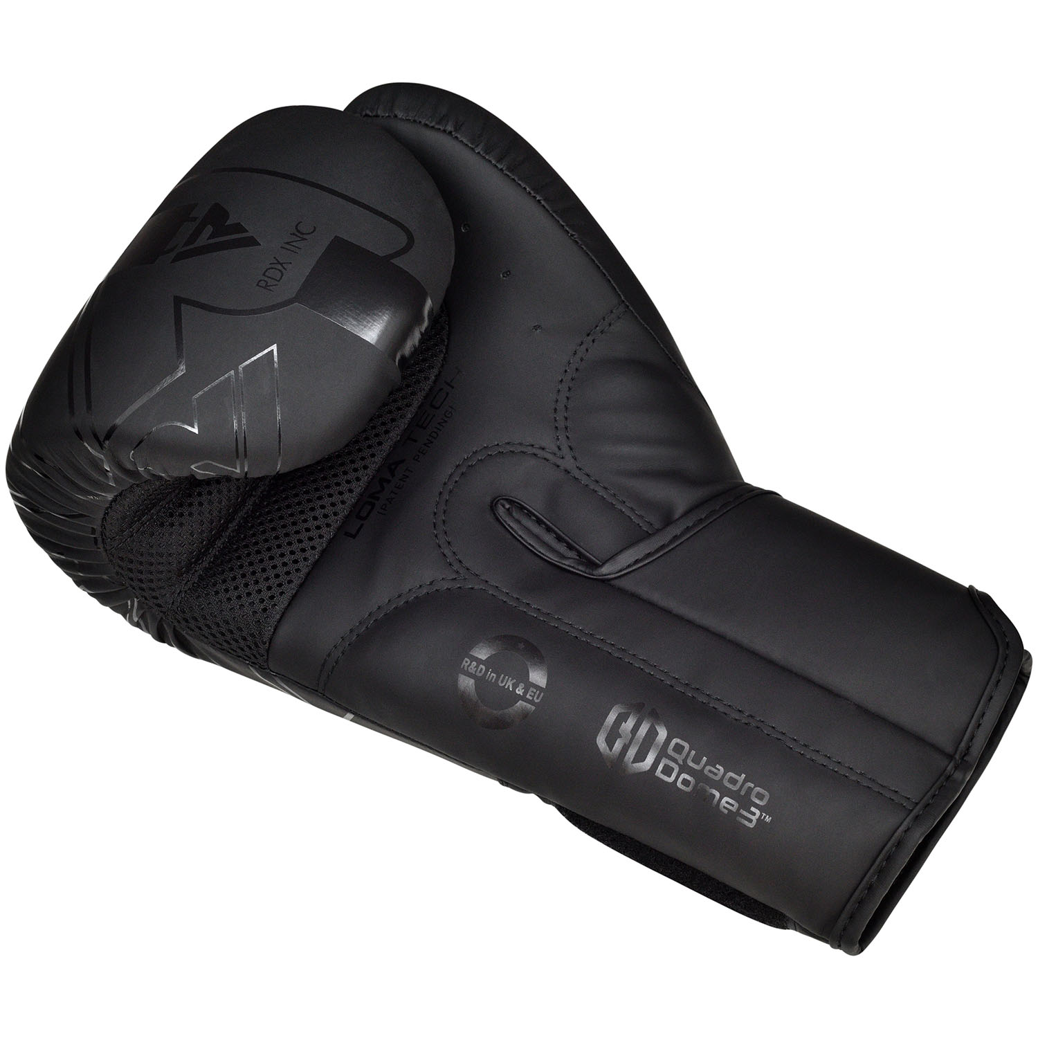 RDX Boxhandschuhe, Kara Series F6, schwarz-matt, 10 Oz
