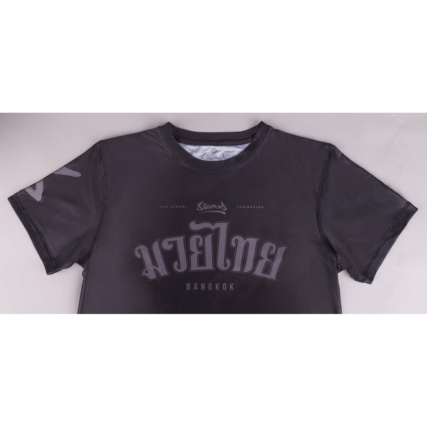 8 WEAPONS Functional T-Shirt, Bangkok, black-black, XXL