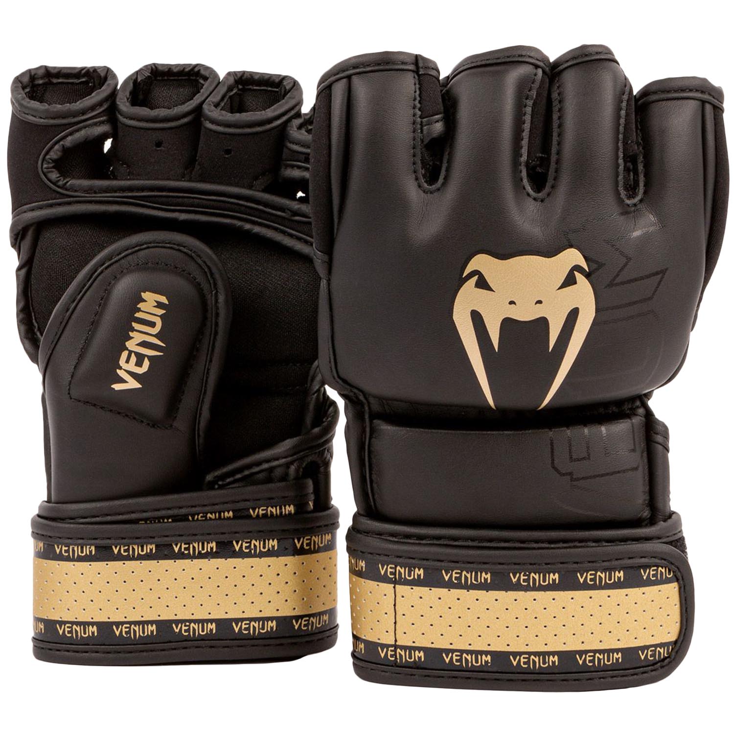 VENUM MMA Handschuhe, Impact 2.0, schwarz-gold, L/XL