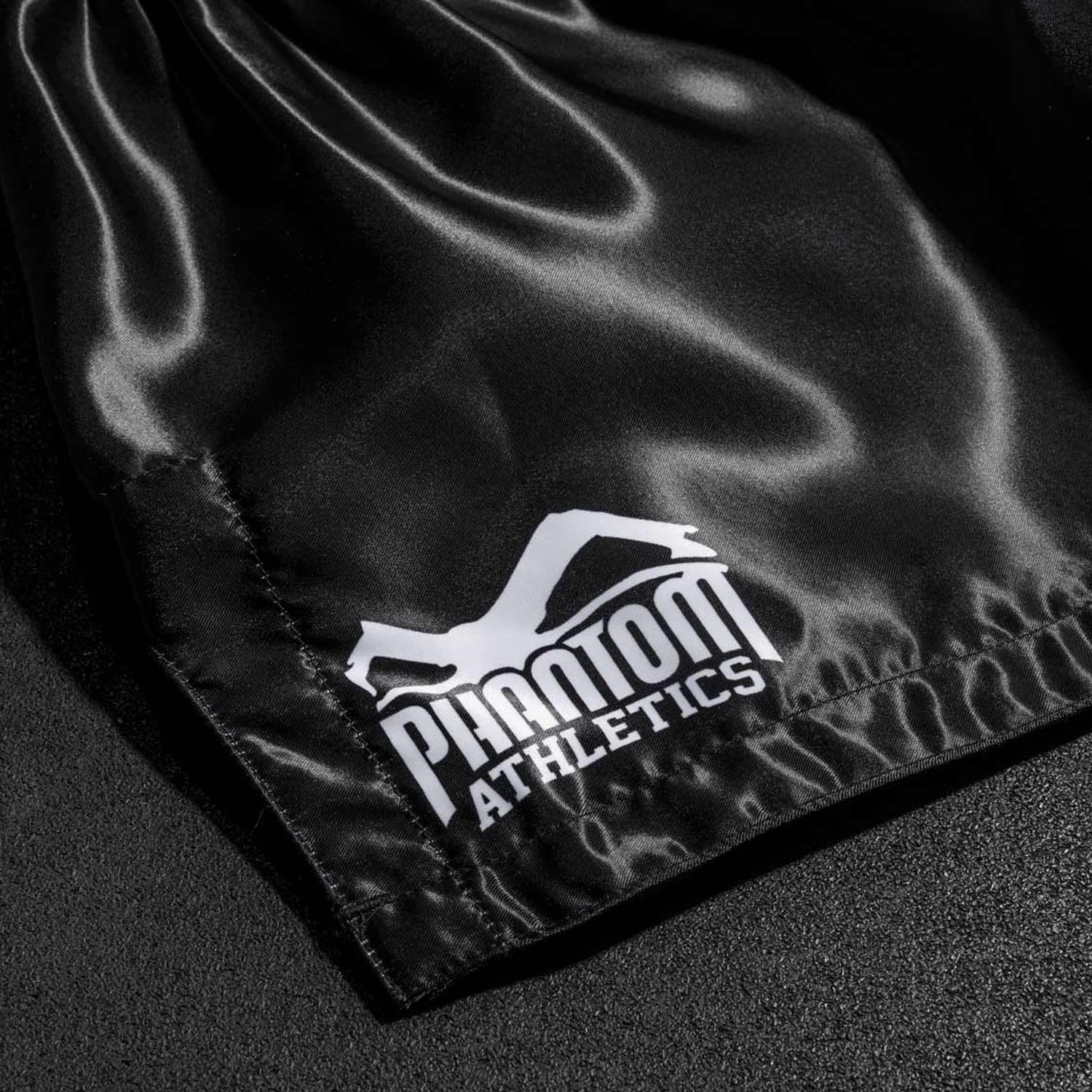 Phantom Athletics Muay Thai Shorts, Legend, black-white, M